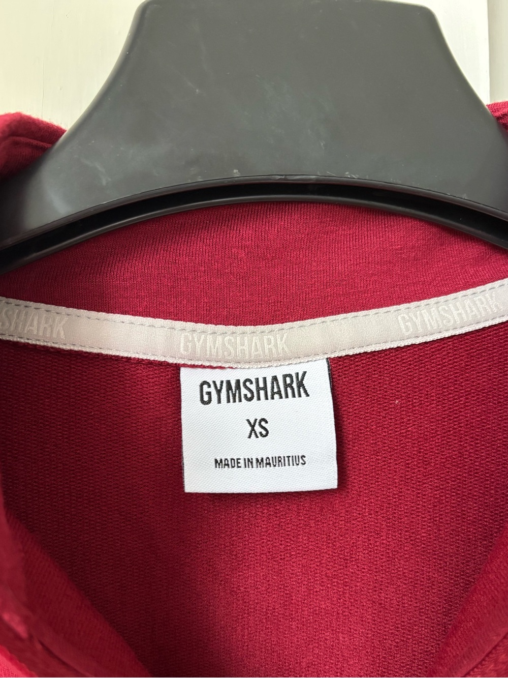 Gymshark Cropped Quarter Zip Top XS - Picture 2 of 3